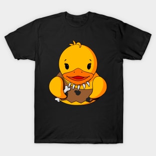 Cavewoman Rubber Duck T-Shirt